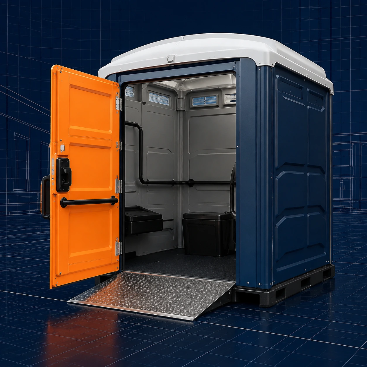 Portable restroom rental planning for Erda, UT